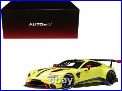 2018 Aston Martin Vantage GTE Le Mans PRO Presentation Car Lemon Green Metallic