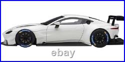 2018 Aston Martin Vantage GTE Le Mans PRO White with Carbon Accents 1/18 Model