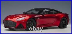 2019 Aston Martin DBS SUPERLEGGERA in Hyper Red in 118 Scale by AUTOart