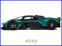 2021 Aston Martin Valkyrie British Racing Green with Black Top 1/18 2021 Aston Martin Valkyrie British Racing Green with Black Top 1/18