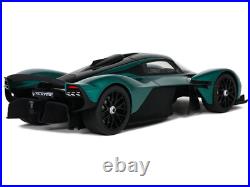2021 Aston Martin Valkyrie British Racing Green with Black Top 1/18 GT Spirit