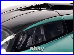 2021 Aston Martin Valkyrie British Racing Green with Black Top 1/18 Model Car by