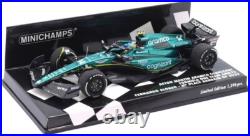 2023 Aston Martin Bahrain Grand Prix Podium 3rd Fernando Alonso in 143 scale 2023 Aston Martin Bahrain Grand Prix Podium 3rd Fernando Alonso in 143 scale
