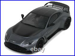 2023 Aston Martin V12 Vantage Gray Metallic 1/18 Model Car by GT Spirit