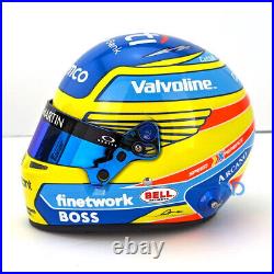 2024 Fernando Alonso Mini Helmet 12 Scale Bell F1 Aston Martin 4100308