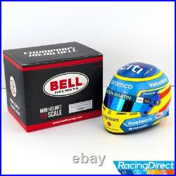 2025 Fernando Alonso Mini Helmet 12 Scale Bell F1 Aston Martin 4100422