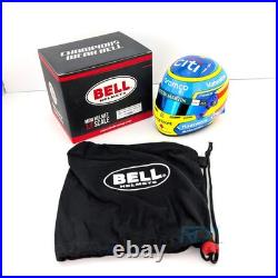 2025 Fernando Alonso Mini Helmet 12 Scale Bell F1 Aston Martin 4100422