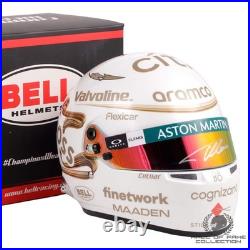 2025 Fernando Alonso Signed China Special Aston Martin 12 Scale Helmet