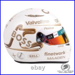 2025 Fernando Alonso Signed China Special Aston Martin 12 Scale Helmet