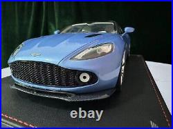 211 Model 1/18 Aston Martin Vanquish Zagato Shooting Brake in Ice Blue