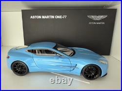 ASTON MARTIN ONE-77 TIFFANY BLUE 118 by AUTOart Signature Series