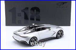 ASTON MARTIN V12 Speedster 2020 Skyfall Silver L. E. 1/1500 1/18 GT SPIRIT