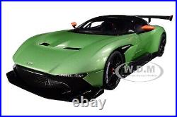 ASTON MARTIN VULCAN APPLE TREE GREEN WithORANGE ACCENTS 1/18 CAR BY AUTOART 70263