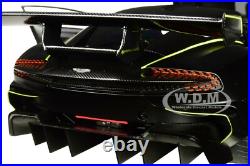 ASTON MARTIN VULCAN MATT BLACK WithLIME GREEN STRIPES 1/18 CAR BY AUTOART 70262 ASTON MARTIN VULCAN MATT BLACK WithLIME GREEN STRIPES 1/18 CAR BY AUTOART 70262