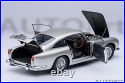 AUTOART 1964 Aston Martin DB5 (Birch Silver) 118 Scale Brand New
