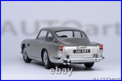 AUTOART 1964 Aston Martin DB5 (Birch Silver) 118 Scale Brand New