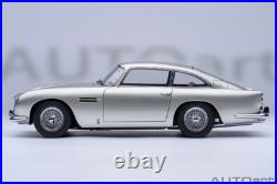 AUTOART 1964 Aston Martin DB5 (Birch Silver) 118 Scale Brand New