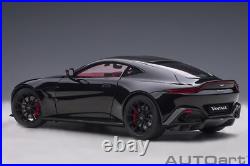 AUTOART 70275 118 Aston Martin Vantage 2019 (jet black) composite model/full o