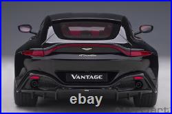 AUTOART 70275 118 Aston Martin Vantage 2019 (jet black) composite model/full o