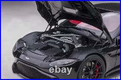 AUTOART 70275 118 Aston Martin Vantage 2019 (jet black) composite model/full o