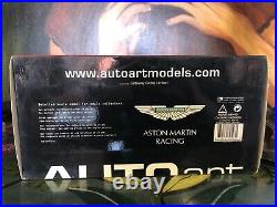 AUTOART ASTON MARTIN DBR9 Plain Body Version 118 Scale Green NEW IN BOX 80503