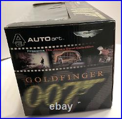 AUTOART James Bond Collection GOLDFINGER 007 ASTON MARTIN 118 scale MINT BOXED