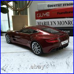 AUTOart 118 Scale ASTON MARTIN One-77 Milan Red Car Model Collection New in Box