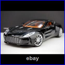 AUTOart 118 Scale Aston Martin ONE77 Black Alloy Diecast Car Model Collection AUTOart 118 Scale Aston Martin ONE77 Black Alloy Diecast Car Model Collection