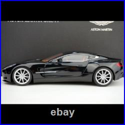 AUTOart 118 Scale Aston Martin ONE77 Black Alloy Diecast Car Model Collection