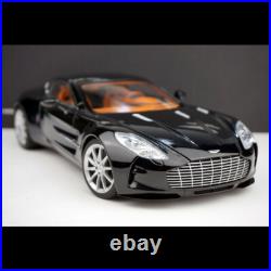 AUTOart 118 Scale Aston Martin ONE77 Black Alloy Diecast Car Model Collection AUTOart 118 Scale Aston Martin ONE77 Black Alloy Diecast Car Model Collection