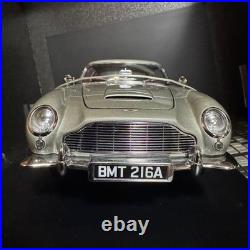 AUTOart 118 scale 007 Aston Martin DB-5 Gold Diecast Model Car