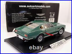 AUTOart 118 scale Aston Martin V8 Vantage 1985 Forest Green (70224)