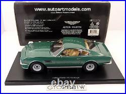 AUTOart 118 scale Aston Martin V8 Vantage 1985 Forest Green (70224)