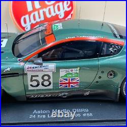 AUTOart 1/18 Aston Martin DBR9 24hrs LeMans 2005 #58 Enge Kox Lamy 80506