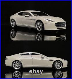 AUTOart 1/18 Aston Martin Rapide S 2015 Silver Diecast Car Model 70258