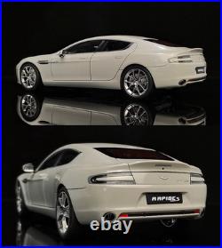 AUTOart 1/18 Aston Martin Rapide S 2015 Silver Diecast Car Model 70258