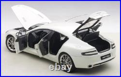 AUTOart 1/18 Aston Martin Rapide S 2015 White Diecast Car Model 70256