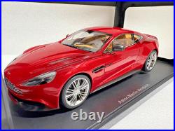 AUTOart 1/18 Aston Martin Vanquish RHD Volcano RED 2015 Aa 70249 NEW! Rare HTF