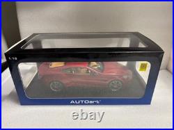 AUTOart 1/18 Aston Martin Vanquish RHD Volcano RED 2015 Aa 70249 NEW! Rare HTF