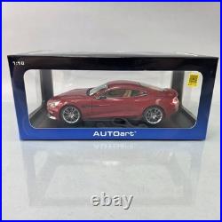 AUTOart 1/18 Aston Martin Vanquish Volcano Red Diecast Model Car 70249 NEW