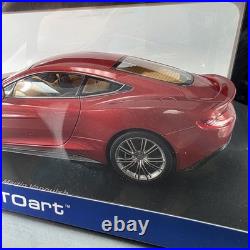 AUTOart 1/18 Aston Martin Vanquish Volcano Red Diecast Model Car 70249 NEW