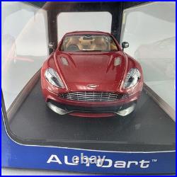 AUTOart 1/18 Aston Martin Vanquish Volcano Red Diecast Model Car 70249 NEW