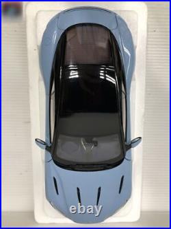 AUTOart 1/18 Scale Aston Martin DB11 Model Car Light Blue with Original Box Used