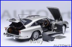 AUTOart 1/18 Scale Aston Martin DB5 007/Goldfinger Bond Car, Finished Model