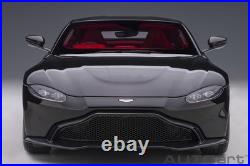 AUTOart 1/18 Scale Aston Martin Vantage 2019 Black/Carbon Black Roof Finished Mo AUTOart 1/18 Scale Aston Martin Vantage 2019 Black/Carbon Black Roof Finished Mo