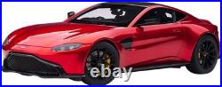 AUTOart 1/18 Scale Aston Martin Vantage 2019 Hyper Red/Carbon Black Roof Fi