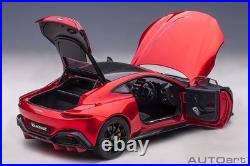 AUTOart 1/18 Scale Aston Martin Vantage 2019 Hyper Red/Carbon Black Roof Fi