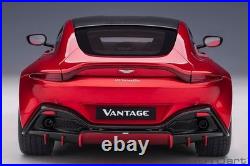 AUTOart 1/18 Scale Aston Martin Vantage 2019 Hyper Red/Carbon Black Roof Fi