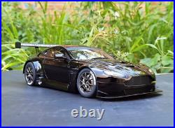 AUTOart 1/18 Scale Aston Martin Vantage V12 GT3 Black Diecast Car Model Toy