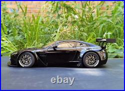 AUTOart 1/18 Scale Aston Martin Vantage V12 GT3 Black Diecast Car Model Toy